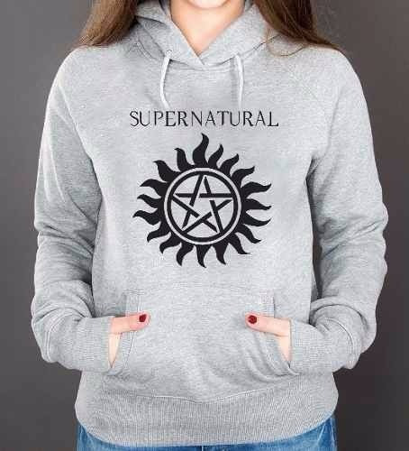 moletom supernatural mercado livre