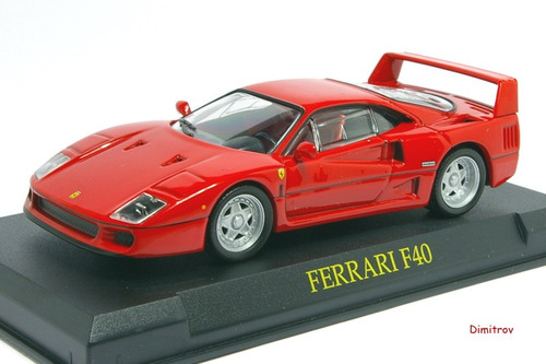 Ferrari F40 Serie Italia Panini Eur 1/43 Ixo Models