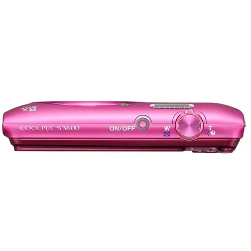 Câmera Digital Nikon Coolpix S3600 Rosa - 20.1mp, 8x | MercadoLivre