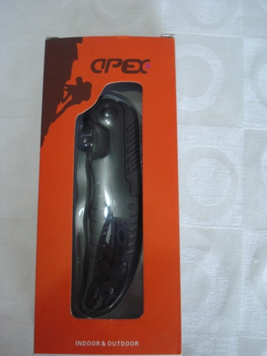 Canivete Faca Multiuso Apex Com Trava E Clip