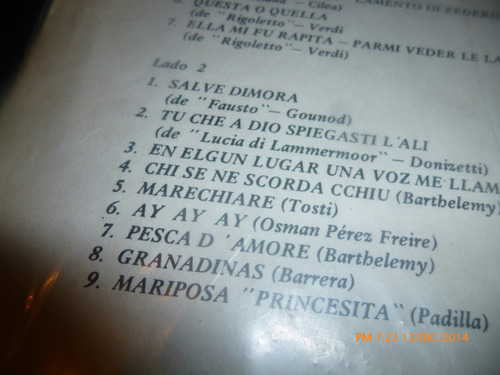 Vinilo Lp De Tito Schipa --siciliana (xx770 (Usado)