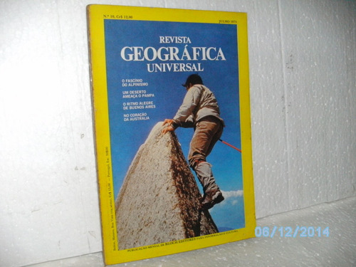 Revista Geográfica Universal Nº 10 Julho /1975