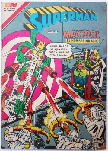 Superman # 1446 Maxisol El Hombre Milagro 1983 Tlacua03