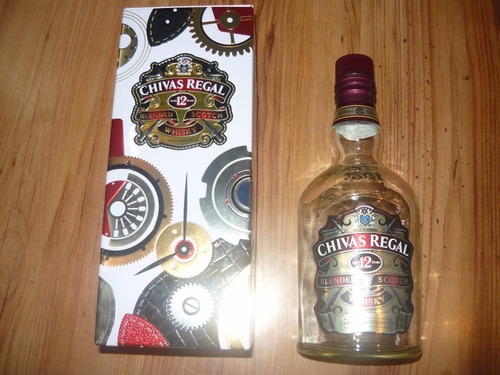 Caja D Lata Vacia Whisky Chivas Regal Edicion Limitada 750ml