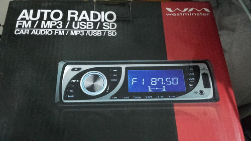 Auto Radio Fm/mp3 /usb/sb, Oferta Nuevo