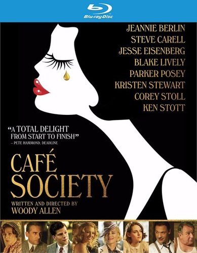 Blu-ray Cafe Society / De Woody Allen / Bluray + Dvd