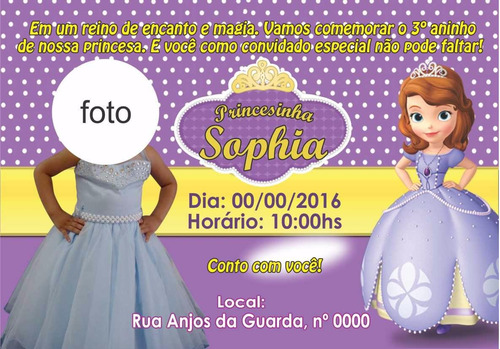 60 Convites Infantil Personalizado Com Envelope