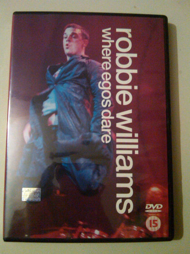 Robbie Williams Where Egos Dare Dvd Usado Nacional