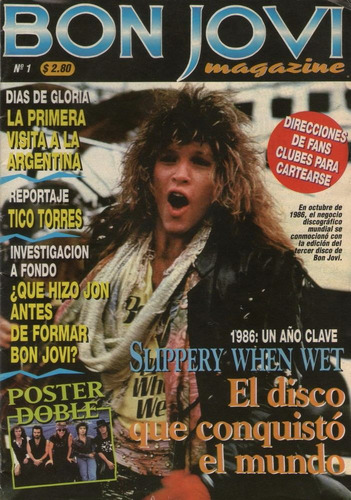 Bon Jovi Magazine * Muchos Numeros * Completa Tu Coleccion