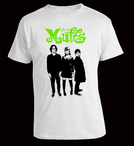 The Muffs Remera Estampada En Serigrafía, Pop Punk