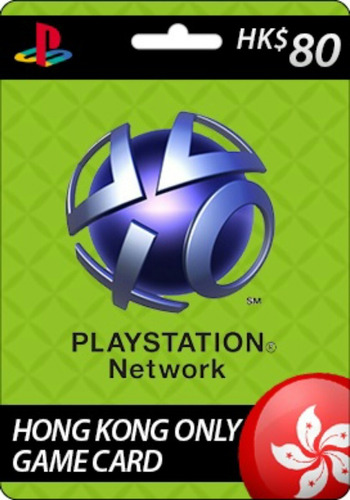 Cartão Psn Hong Kong 80 Dolares De Hong Kong - Código Psn Hk