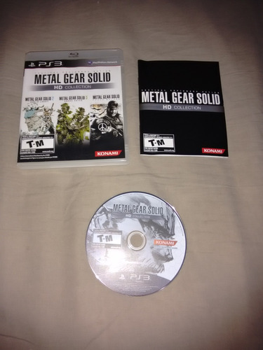 Metal Gear Solid: Hd Collection Original Ps3