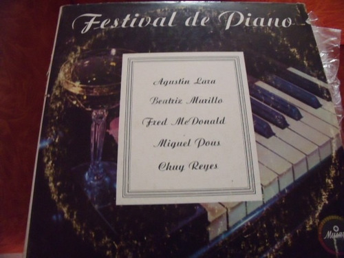 Lp Festival De Piano, Album 3 Discos,