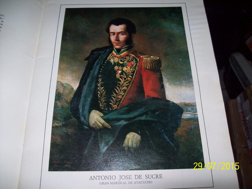 Libro:relacion De La Vida Del General Sucre-doblecarta