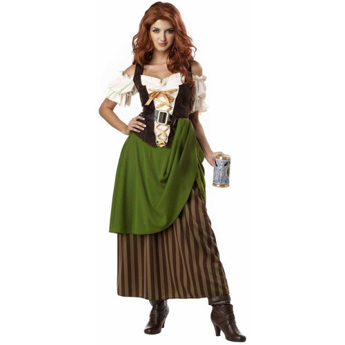 Disfraz Doncella De Taberna Para Mujer Talla: S Halloween