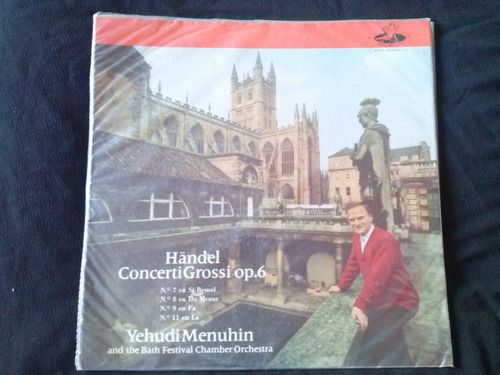 Lp Yehudi Interpreta A Haendel Concierto Grossi Op 6