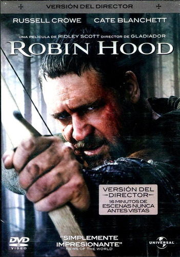 Dvd Robin Hood ( 2010 ) - Ridley Scott / Russell Crowe / Cat