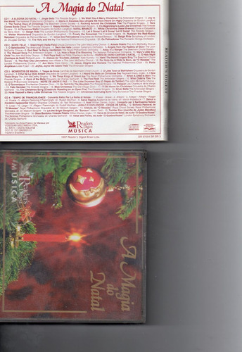 Cd  - A  Magia  Do Natal - Box  Com 4  Cd´s Original!