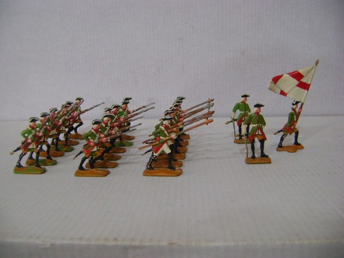 Imagen 1 de 6 de Nico Increible Desfile Militar 21 Soldados De Plomo (pmv 42)
