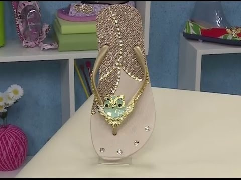 Kit Frisador De Chinelos Havaianas Eva 110v + Strass + Cola