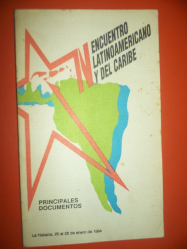 Encuentro Latinoamericano Y Del Caribe ¿ Documentos
