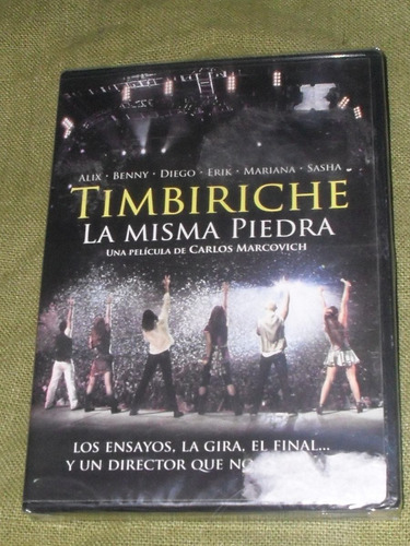 Dvd La Misma Piedra Timbiriche Sasha, Benny