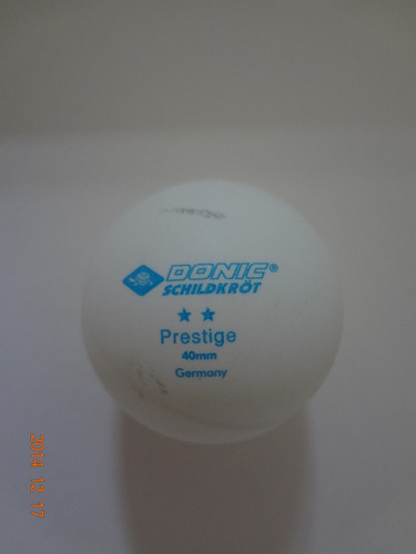 Bola De Ping Pong Donic Prestige 2 Estrelas - Branca