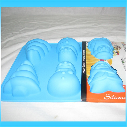 Molde Silicon Arbol Navidad Duende Hom Nieve Ponque Gelatina