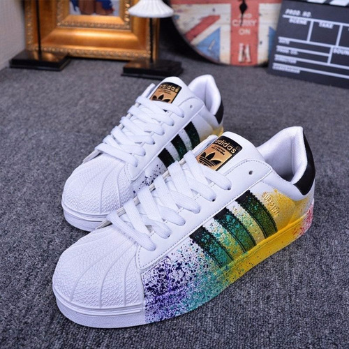 tenis adidas superstar colors