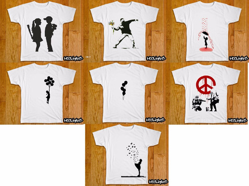 Remeras Bansky