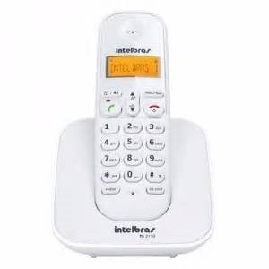Telefone S/fio Intelbras Ts 3110 Branco Ts3110 Id Nfe