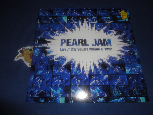 Pearl Jam-live City Square Milano 92(vinilo)azul,2013 Italia