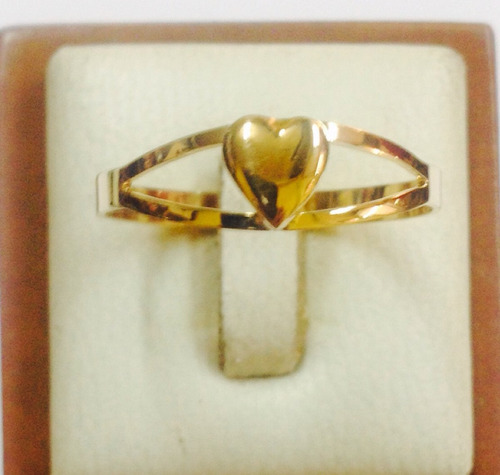 Anillo Oro 18 Ktes Corazón Psp Gps