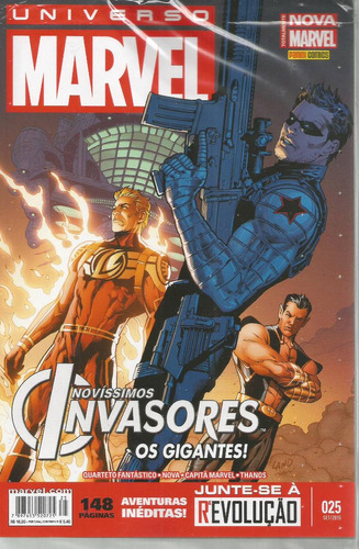 Universo Marvel 25 3ª Serie - Panini - Bonellihq Cx311 E18