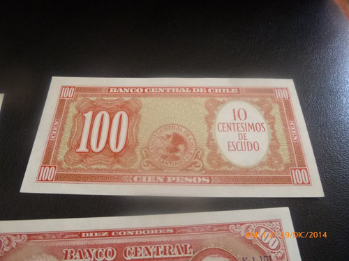 7 Billetes De 100 Pesos Correlativos Remar Molina Ib (c-5-7