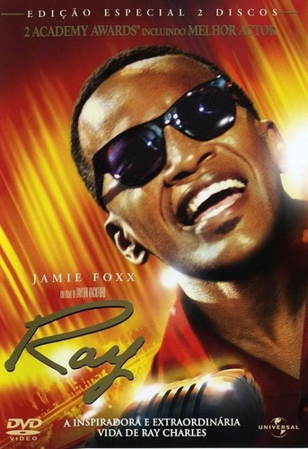 Dvd Ray Charles - Jamie Foxx - Lacrado - Frete Fixo