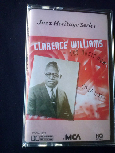 Clarence Williams The Music Man Jazz Heritage Series