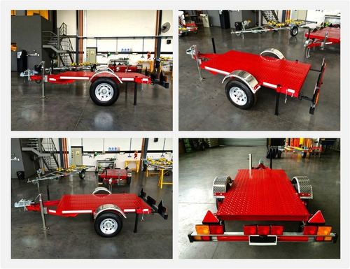 Trailer Para Grupo Electrógeno, Un Eje Carga Hasta 1100 Kg