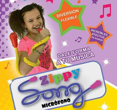 Microfono Flexible Zippy Song Inalambrico Efectos Babymovil