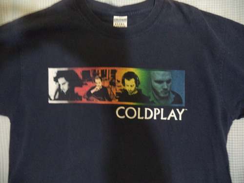 Polera Coldplay - Twisted Logic Tour 2006