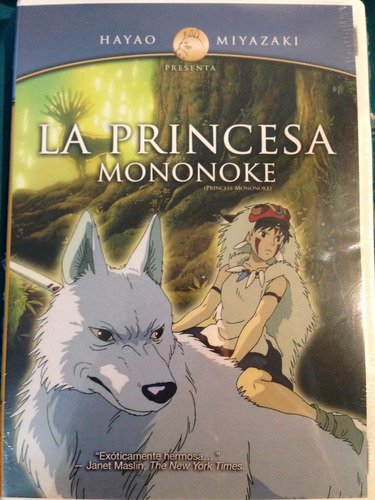 Dvd La Princesa Mononoke / De Miyazaki & Studio Ghibli