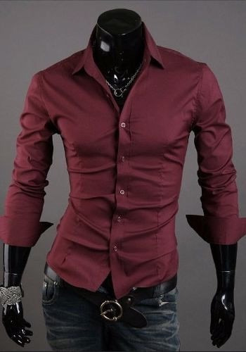 Pack X 2 Camisas Entalladas Slim Fit Para Hombre De Diseño