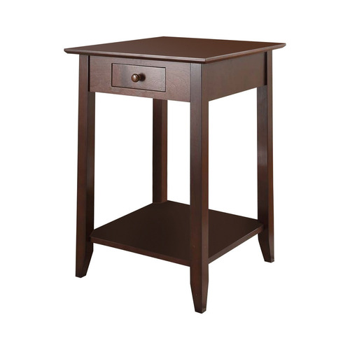 Mesa De Centro American Heritage  With Drawer And Shelf, Esp