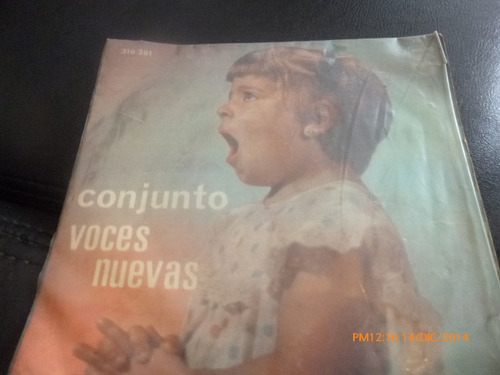 Vinilo Single De Conjunto Voces Nuevas - Caminito A Bel( S62