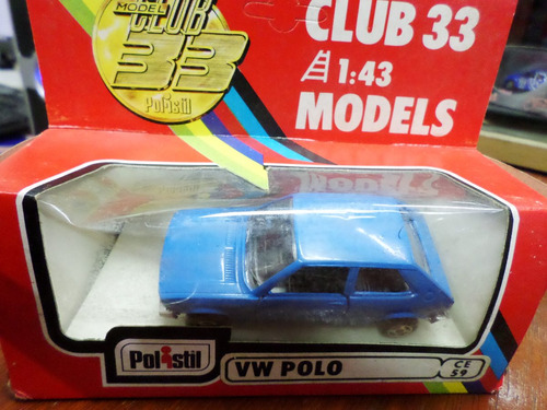 Polistil N° Ce 59 Escala 1/43 Volkwagen Polo Made In Italy