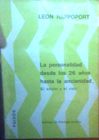 La Personalidad Desde Los 26 Años Hasta La Ancianidad - C472