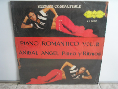 Lp Vinilo Anibal Angel Piano Romántico Vol 2