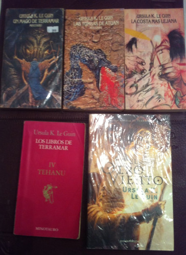 Ursula Le Guin - Completa 5 Libros Terramar - Ed Minotauro