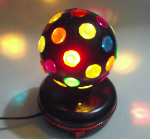 Imagem 3 de 4 de Globo Giratório De Luz, Festas Com Globo De Luz.