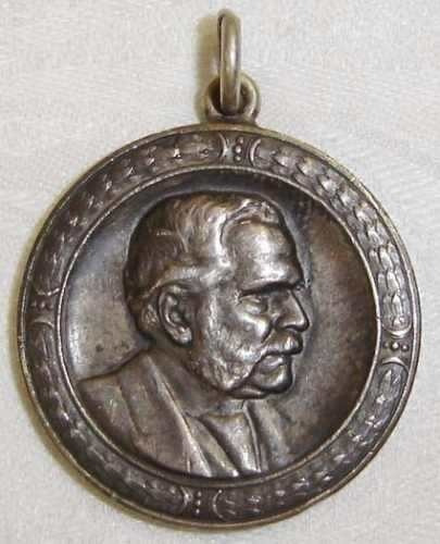 Antigua Medalla Bernardo De Irigoyen 1909 Dr. Romulo Naon G8